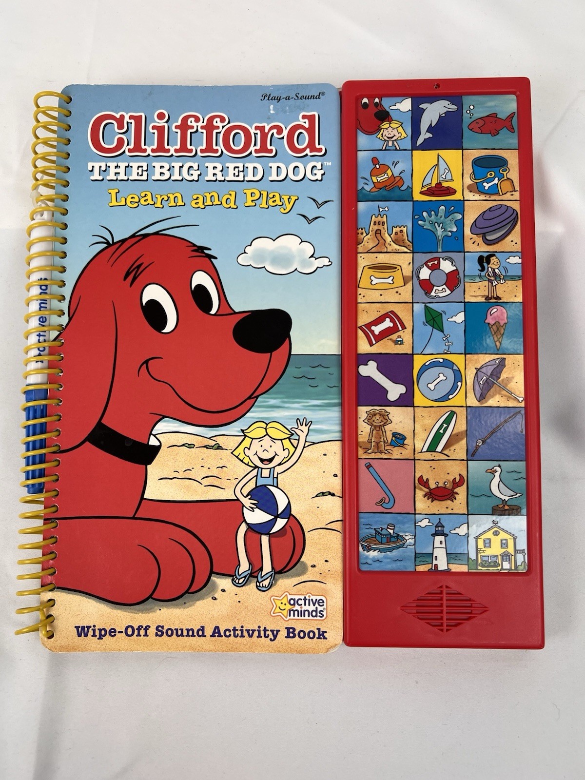 Clifford The Big Red Dog Learn And Play Interactive Story Book With Sounds