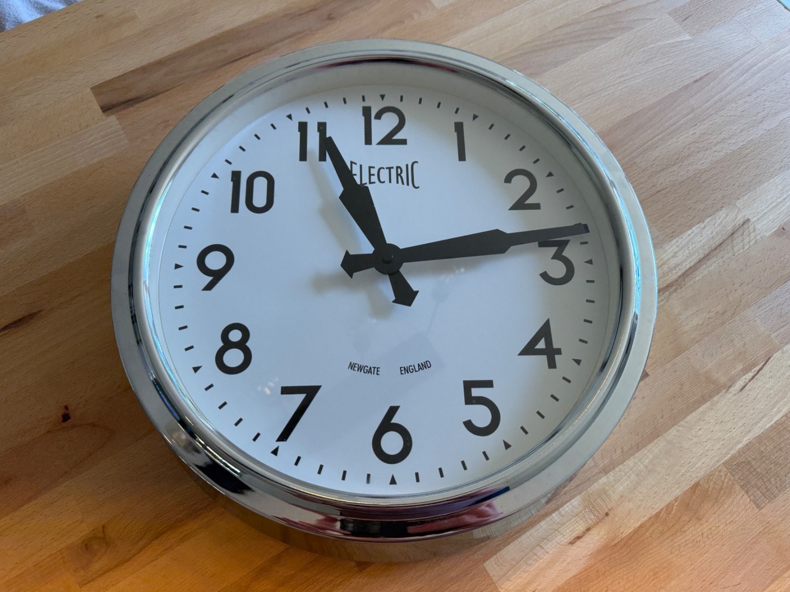 Rare Vintage Newgate London Wall Clock By Electric 13.5
