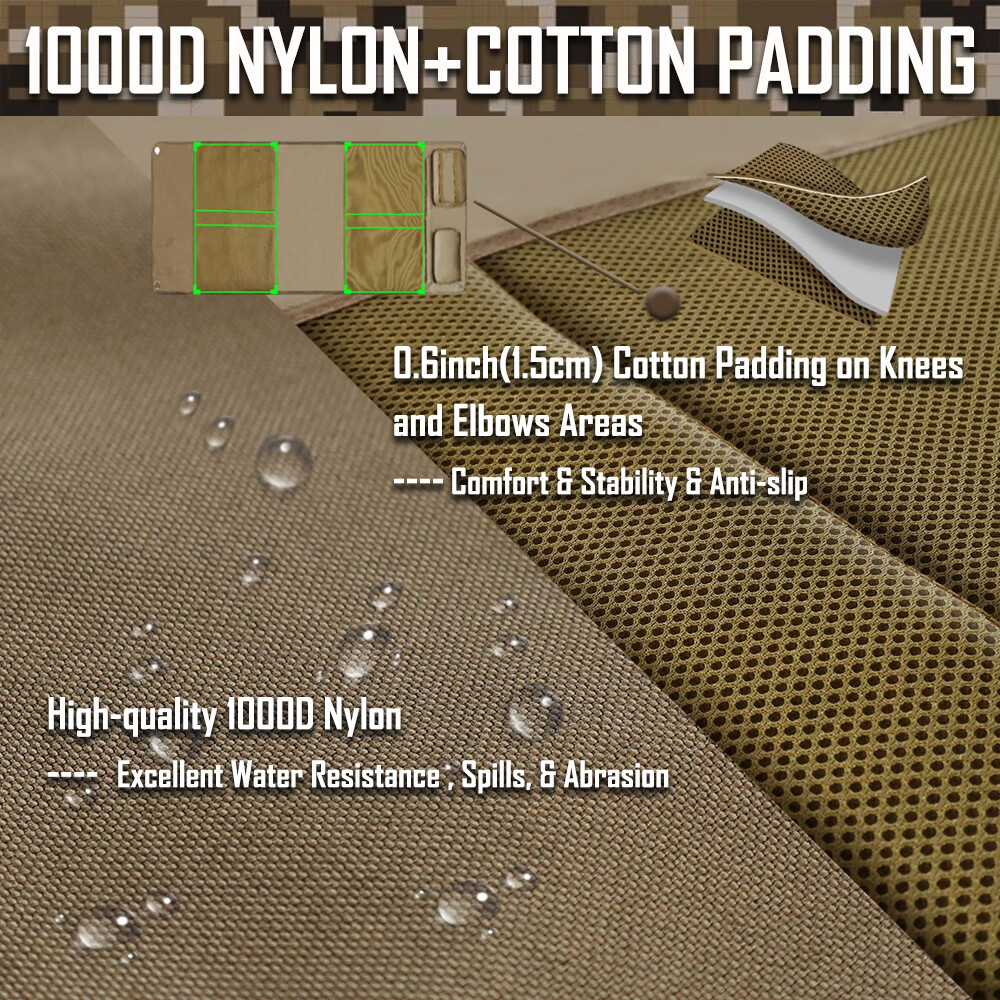 Portable Tactical Shooting Mat Waterproof Non-Slip Roll-up Shooter Range Pad