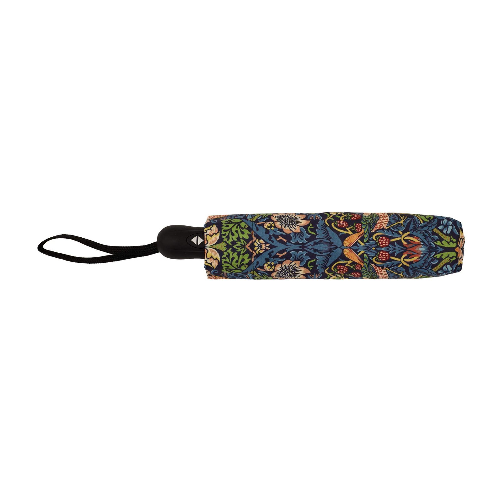 Strawberry Thief Blue William Morris Design Automatic Folding Umbrella