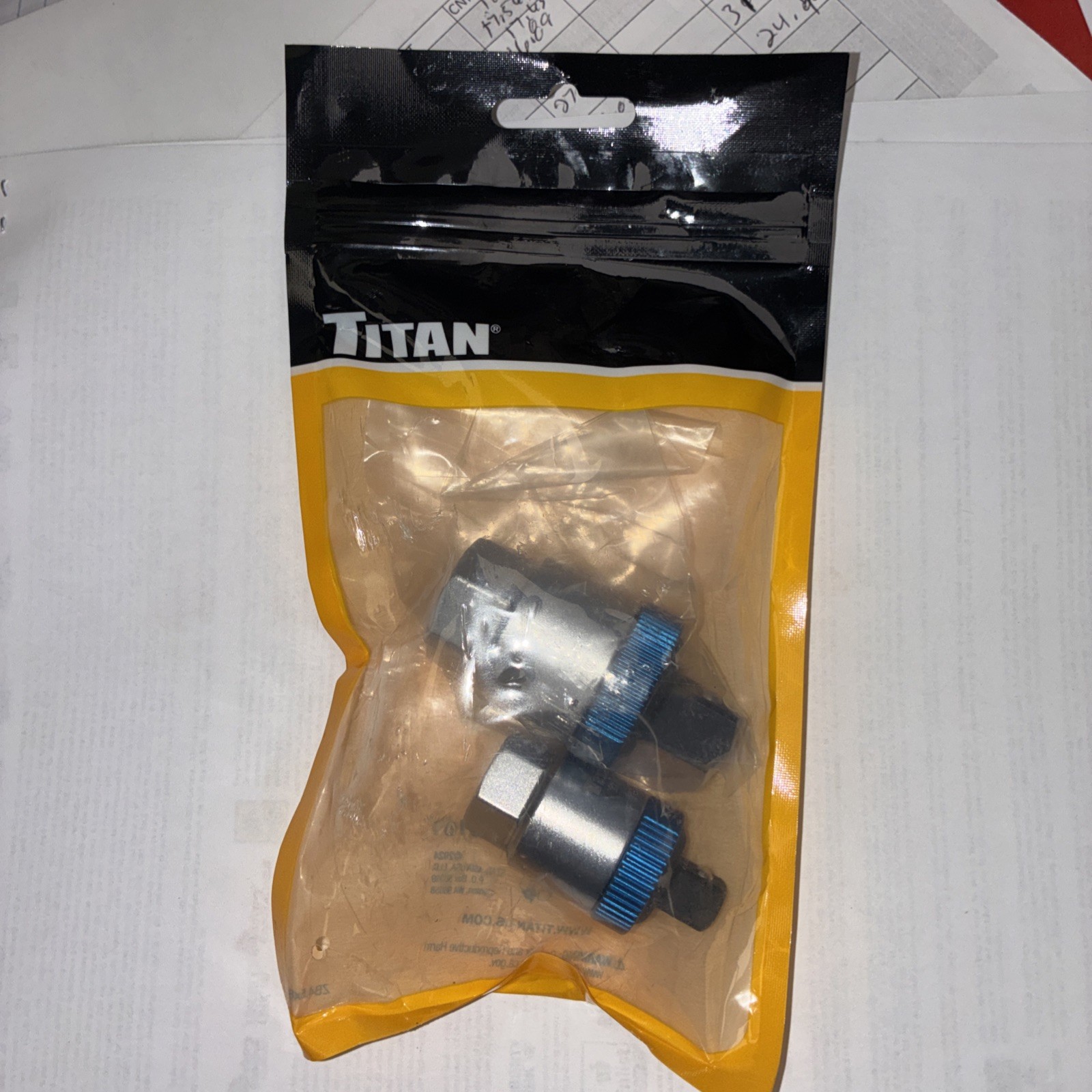 Titan 12192 - 2-Piece Torque Ratchet Adapter, Includes 3/8" and 1/2" set