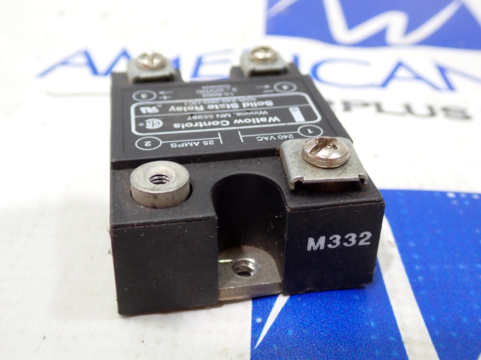 Watlo Control SSR-240-25G-DC1 Solid State Relay 240VAC 25A