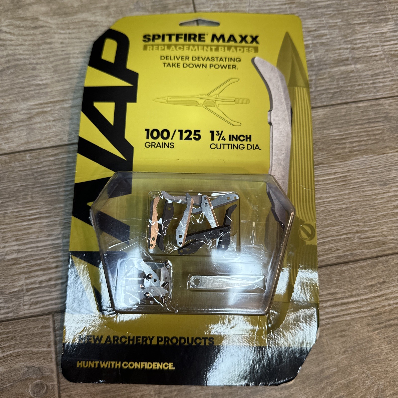 Spitfire Maxx 100/125 1 3/4 Grain Archery Bowhunting Replacement Blades