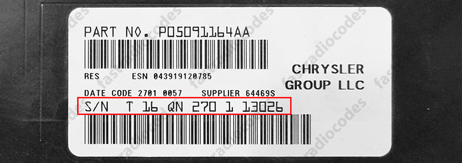 ✅JEEP COMPASS CAR RADIO ANTI-THEFT UNLOCKING PIN CODE FAST & RELIABLE SERVICE✅