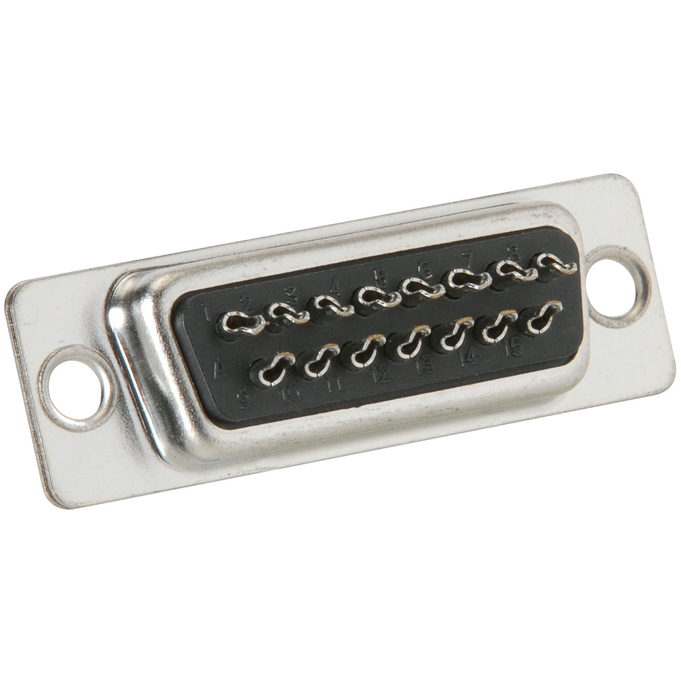 15 Pin Female Solder Type D-Sub