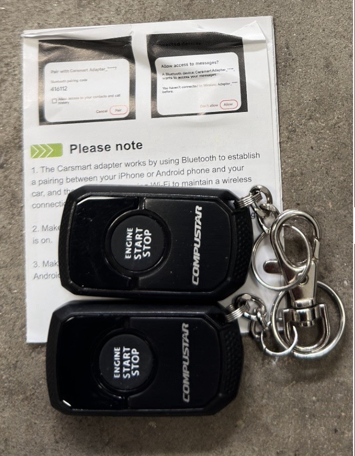 Remote Start Kit - Firstech Compustar FT-DC3-LC Controller Kit CM-DC3
