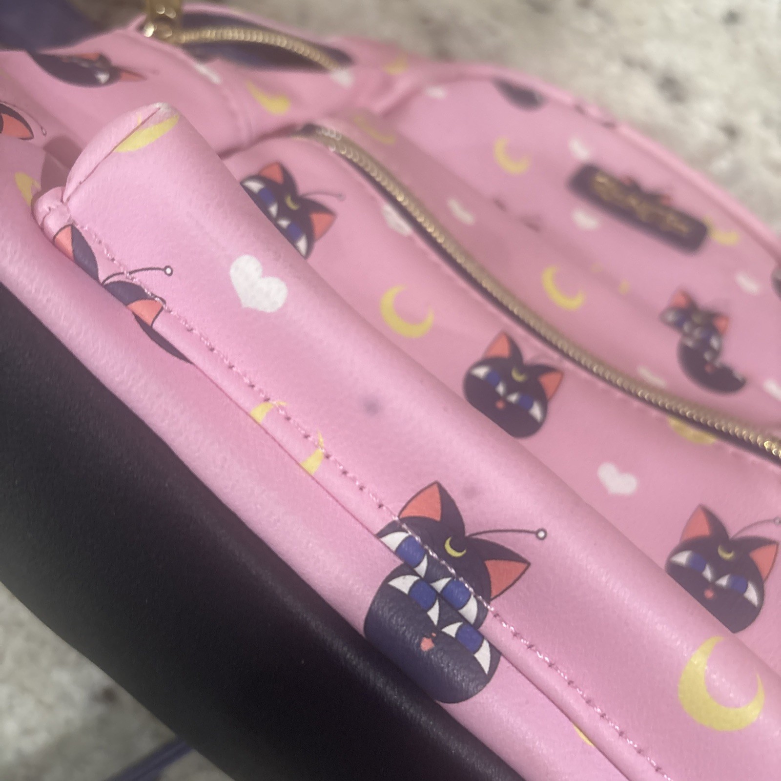 Loungefly Sailor Moon Luna Mini Backpack