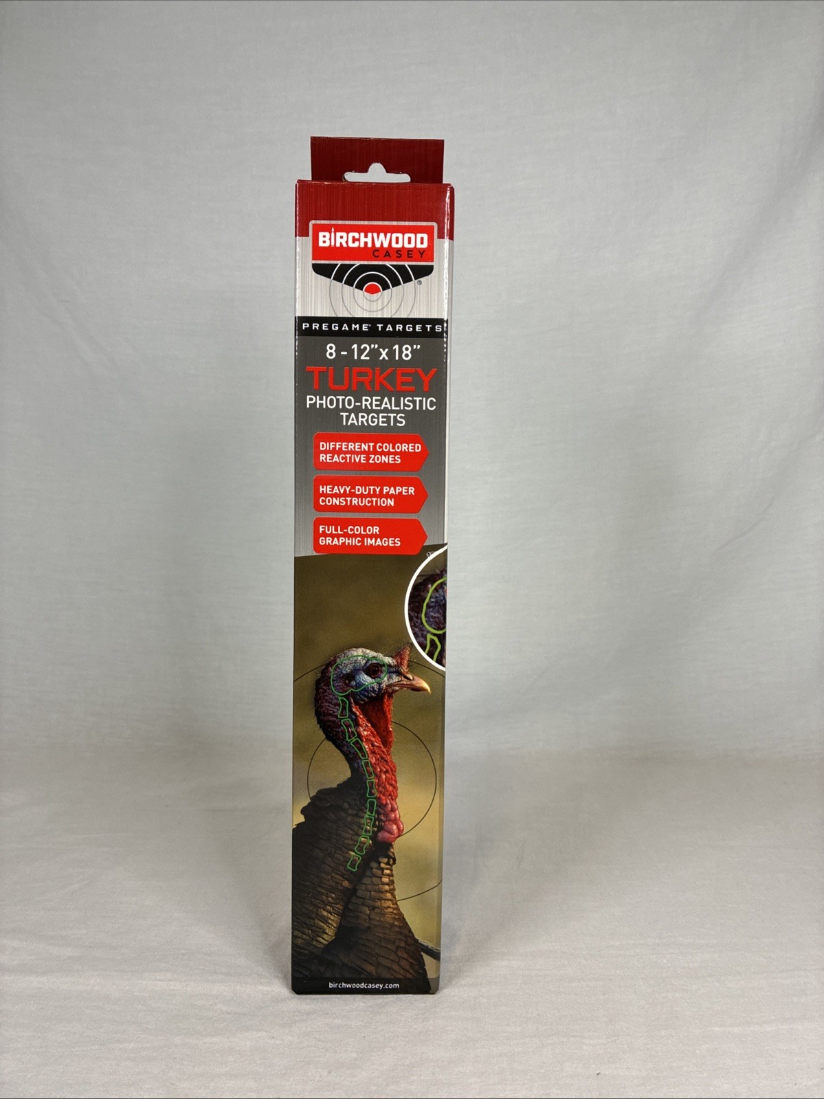 NEW Birchwood Casey Pregame Turkey Paper Targets 12"x18" 8-Pack