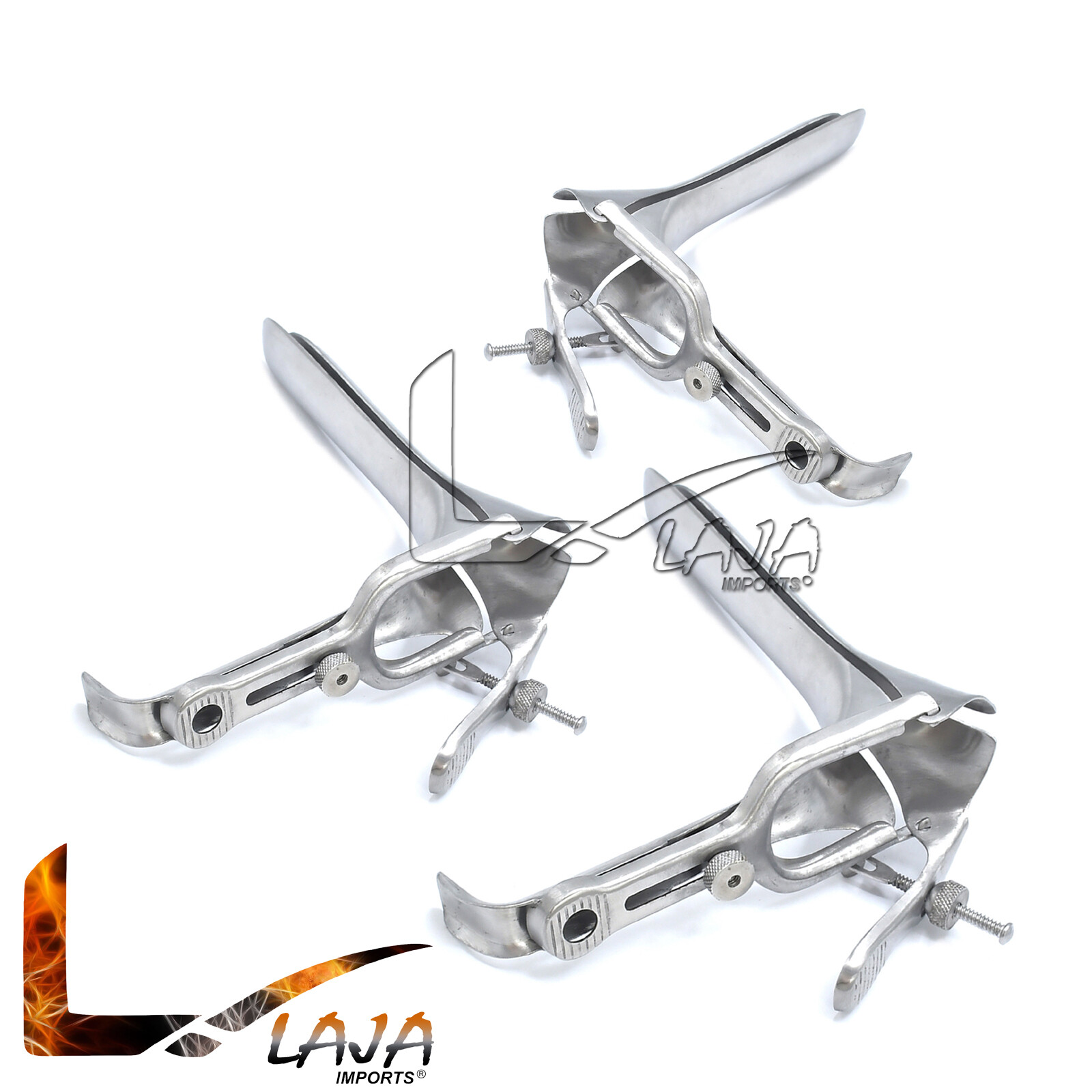 3 Pcs Pederson Vaginal Speculum ( S, M, L ) Gynecology & Medical Instruments