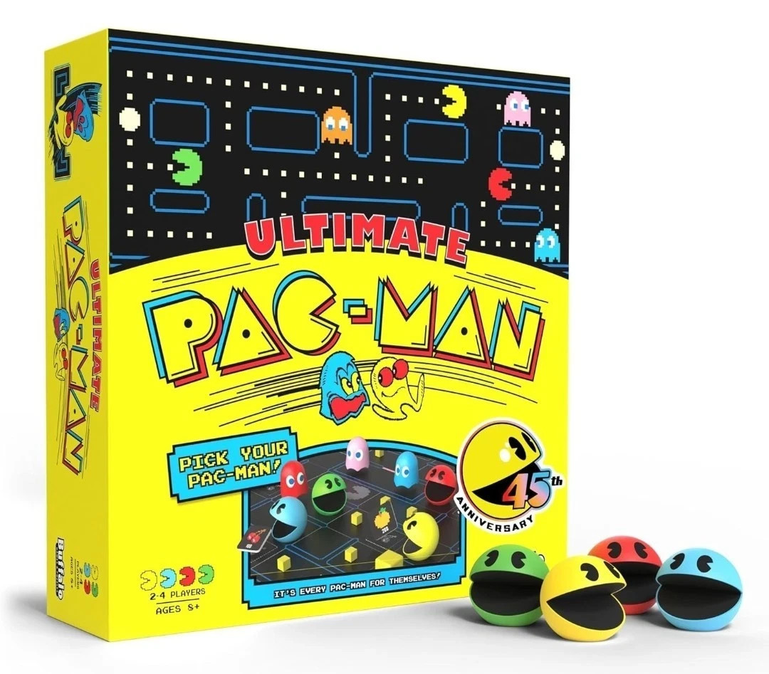 Ultimate PAC-MAN Board Game - Retro Arcade Classic! - Official Licensed New