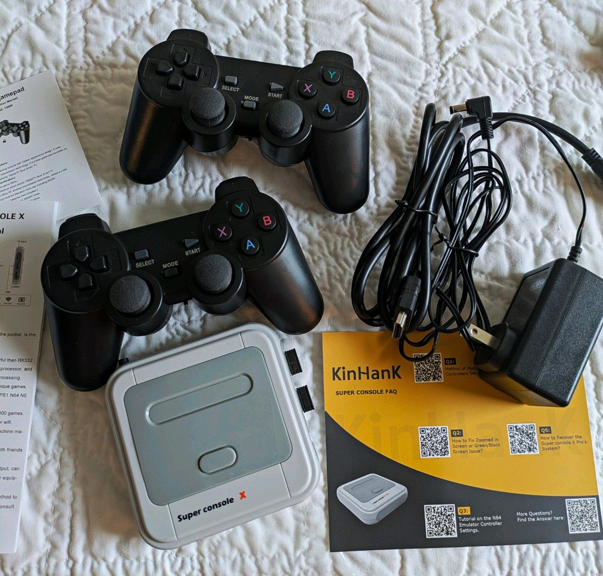 KinHank Super Console X 256GB 1080p HDMI Retro Console w/ 2 Controllers