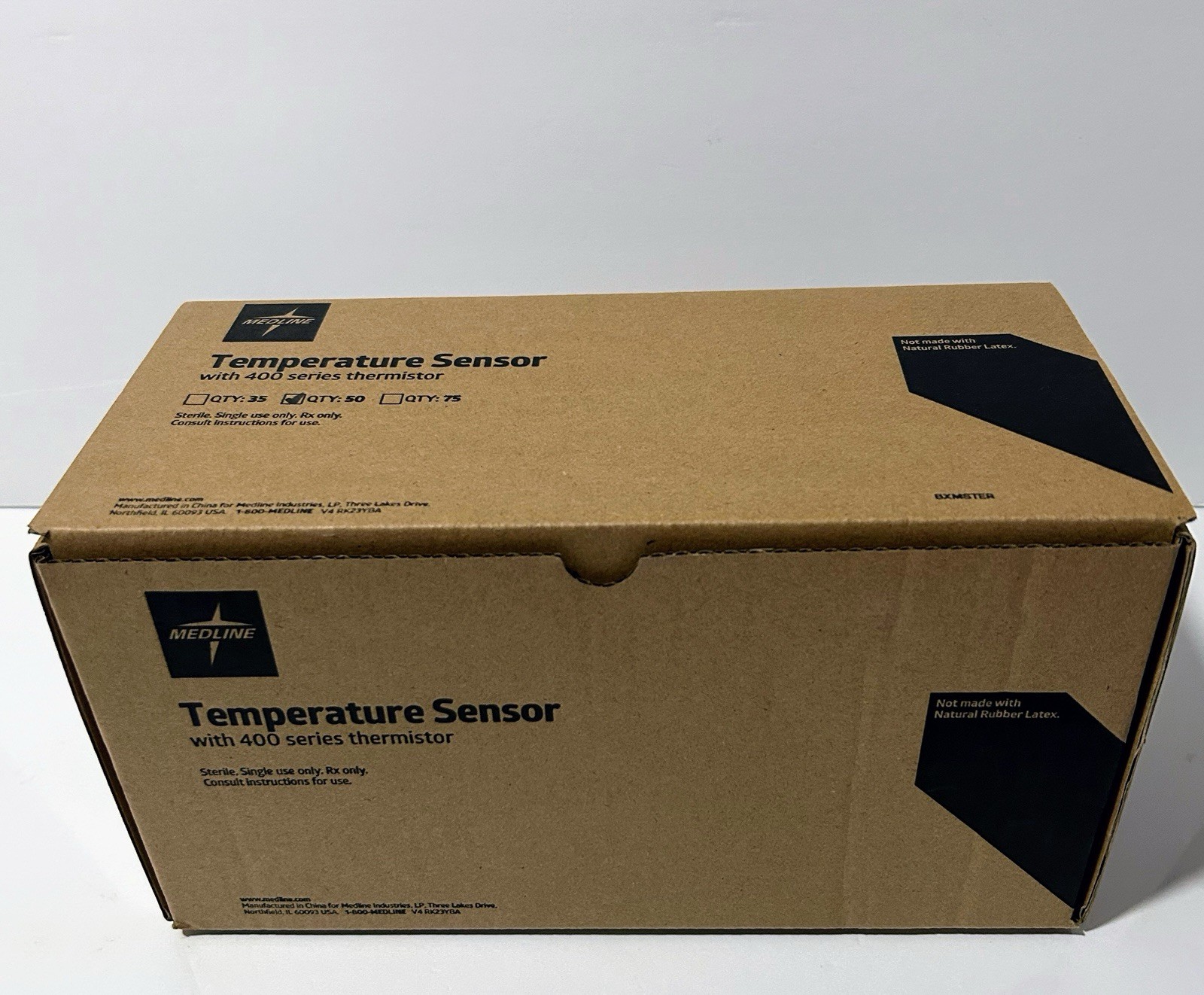 400 Series Thermistor Temperature Sensor, 50/bx DISPOSABLE