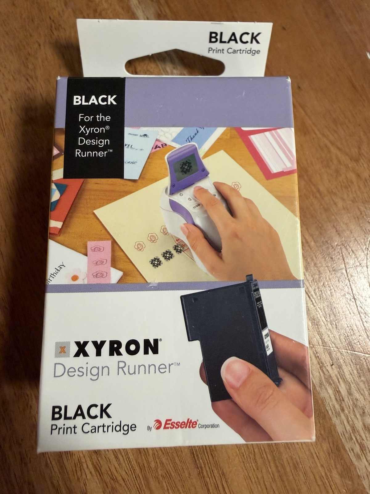 XYRON Design Runner BLACK Print Cartridge New Sealed Box 47839