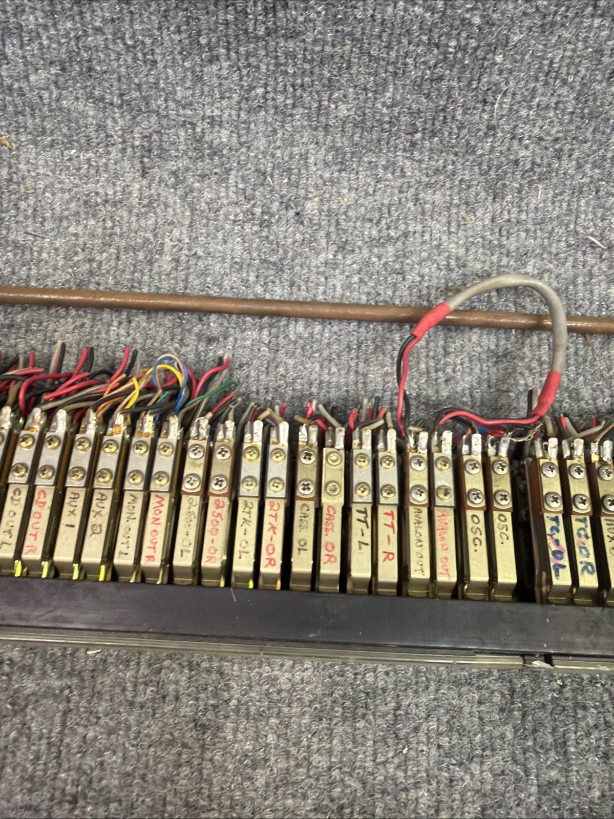 ADC 96 Point TT Audio Patchbay Panel Patch Bay Rack Bantam Plugs