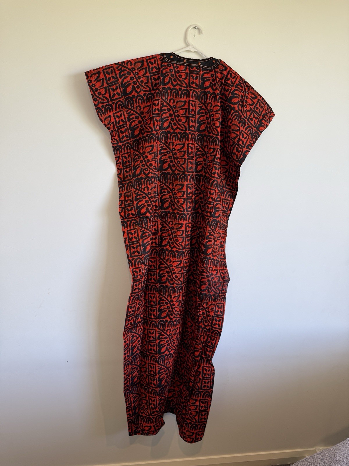 African Ankara dress Long Kaftan Adire Dashiki Bubu Cotton Dress Brand New