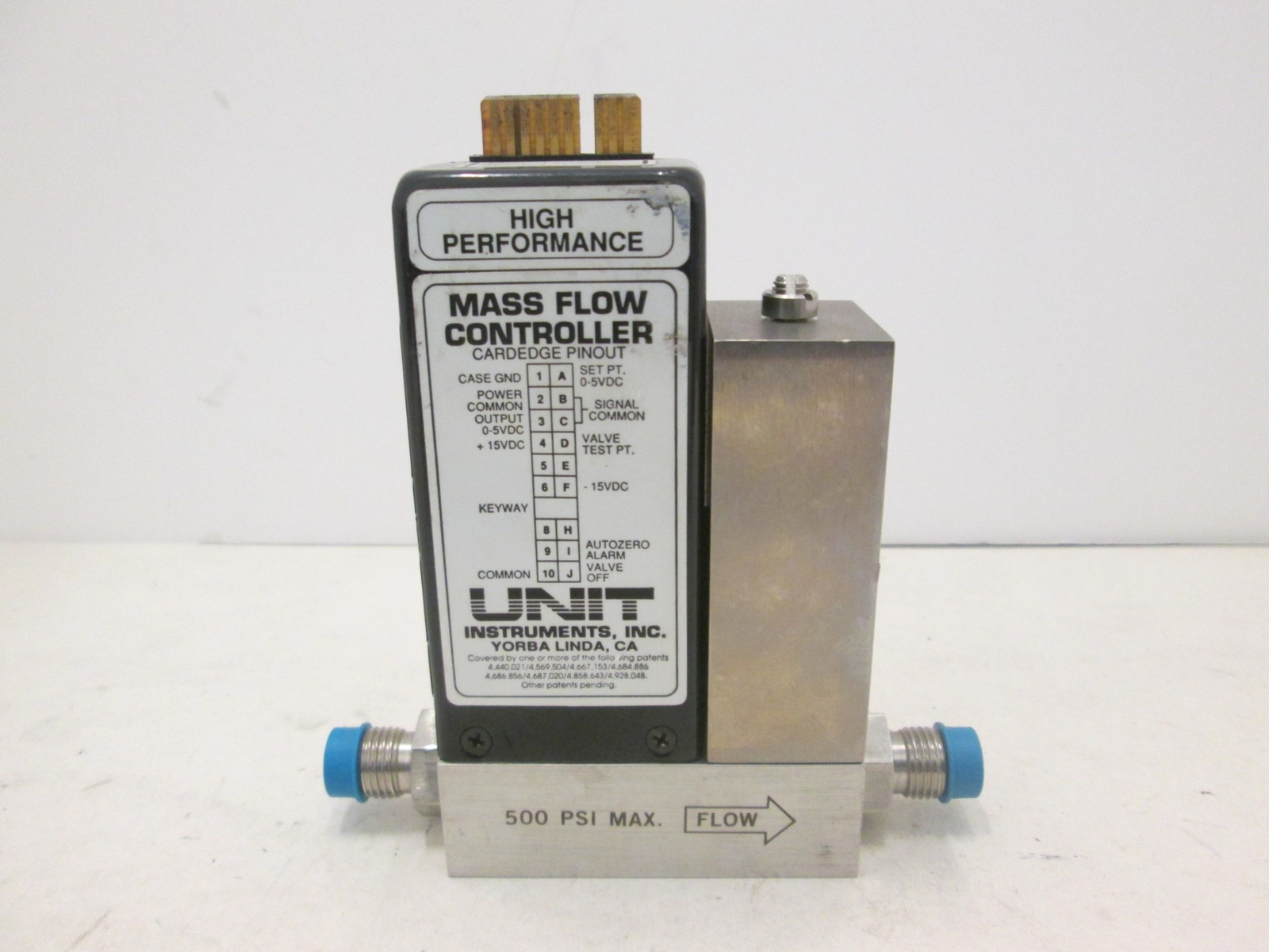Unit UFC-1100A, Mass Flow Controller MFC, NH3, 100 SCCM, Used