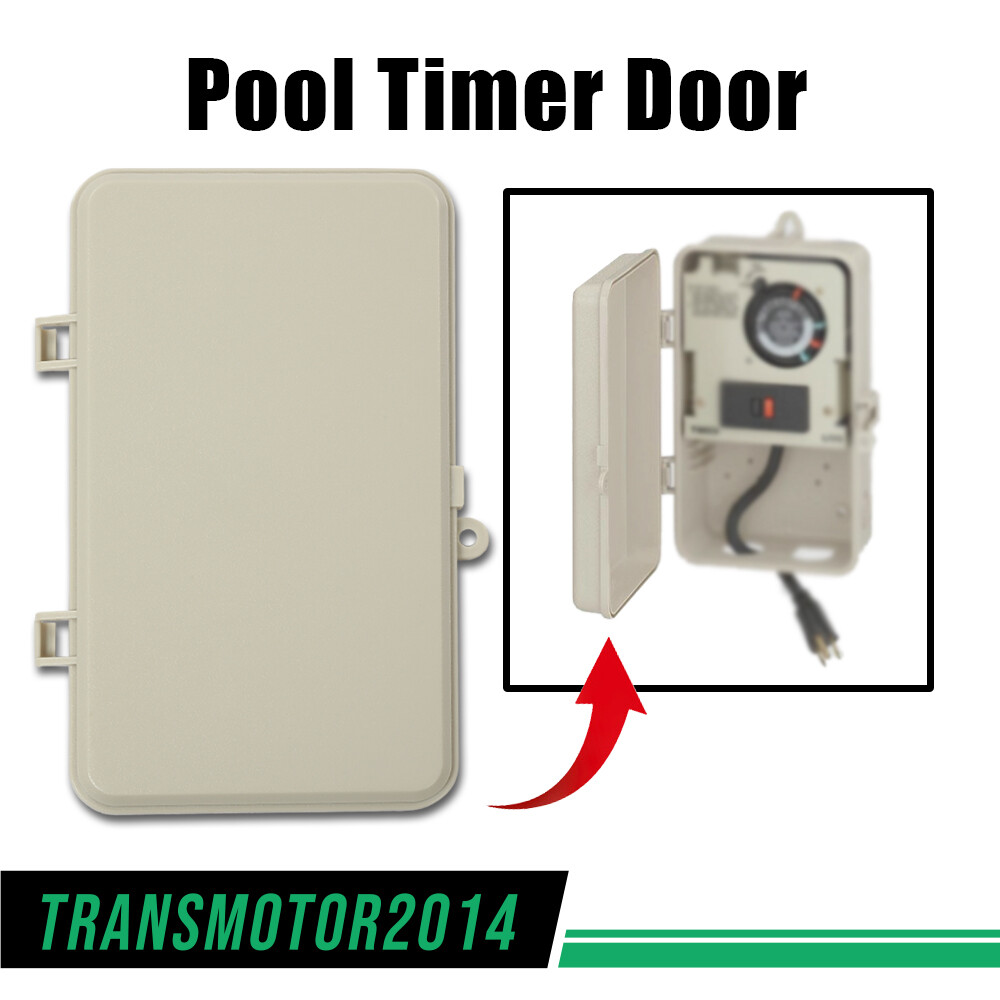Swimming Pool Timer Door Replacement for Plastic Intermatic Box Cover Beige