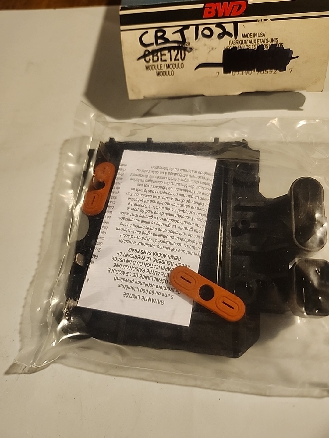 Ignition Control Module BWD Automotive CBJ1021