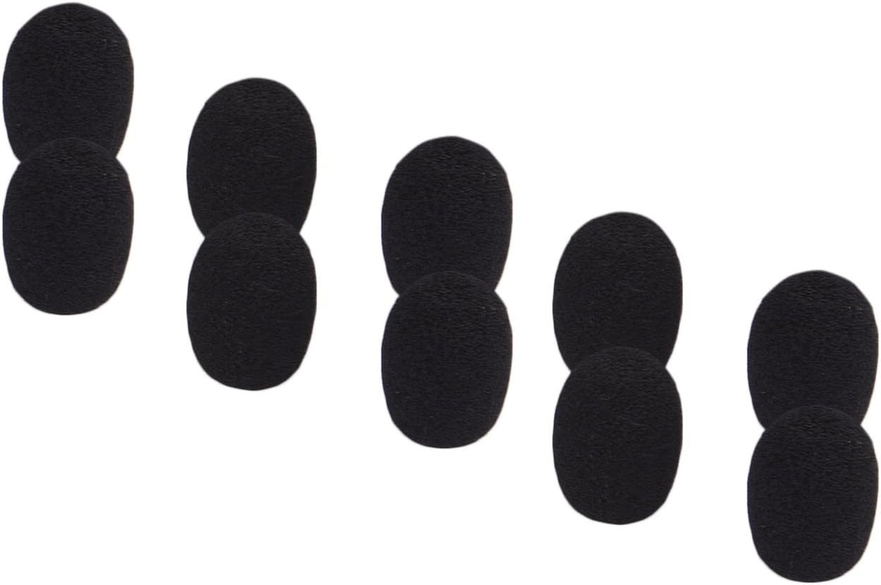 High-Performance Lapel Microphone Foam Windscreens – 10 Pack for Professionals