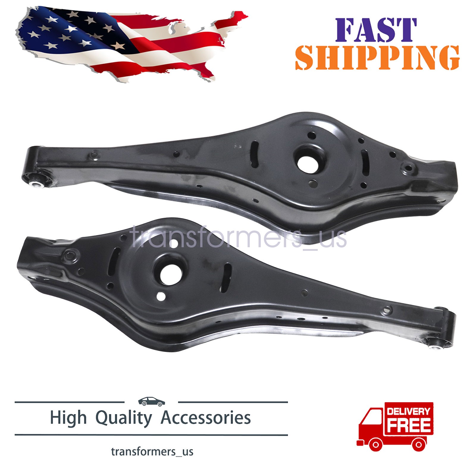 Rear Lower Rearward Control Arm & Bushing For Audi Q3 A3 For VW Jetta RK642309