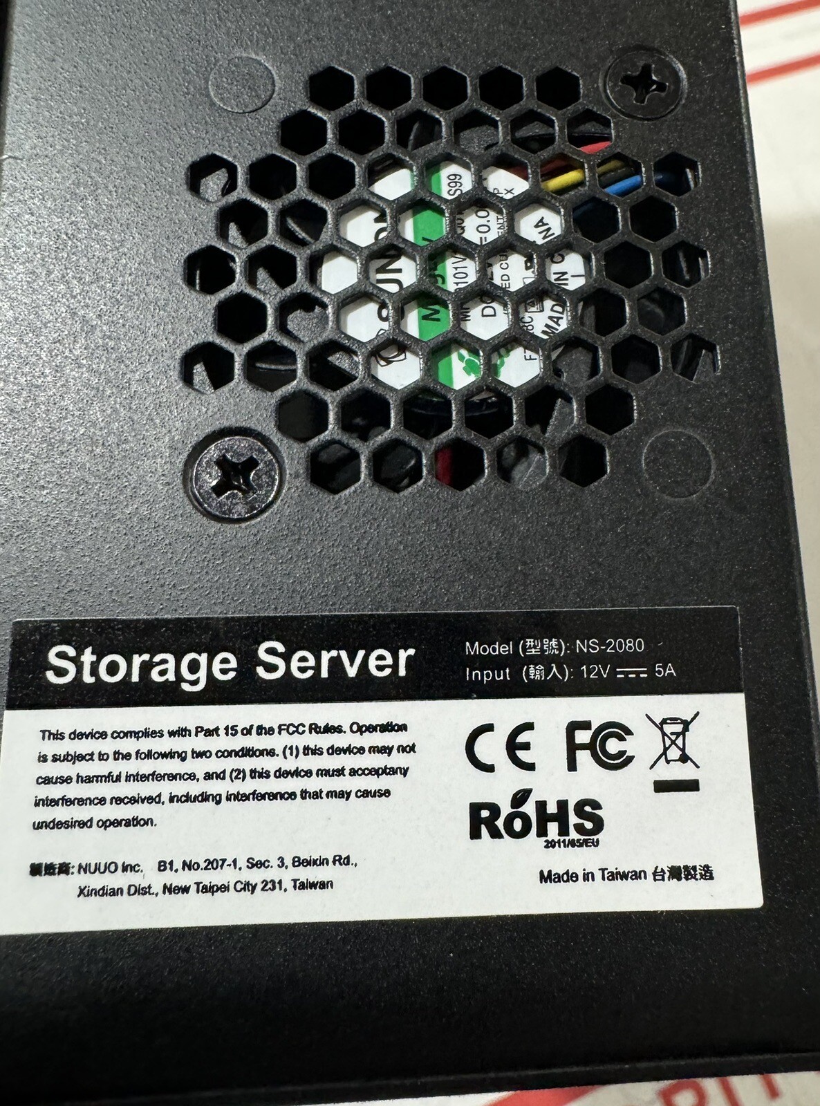NUUO NVRsolo NS-2080