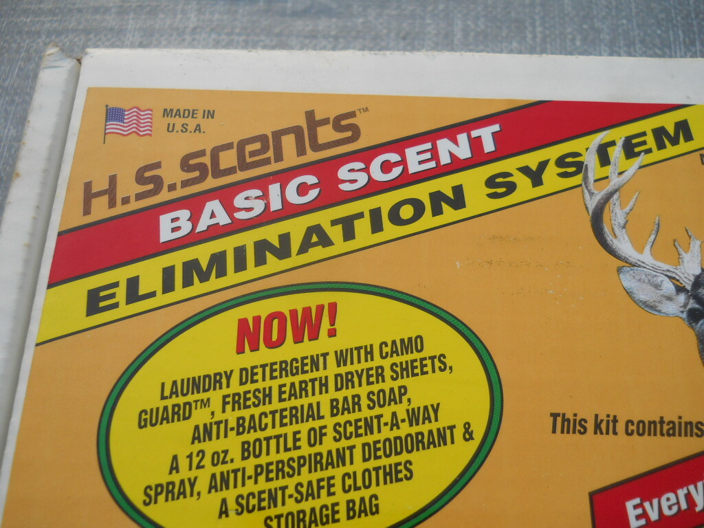 Hunters scent elimination system