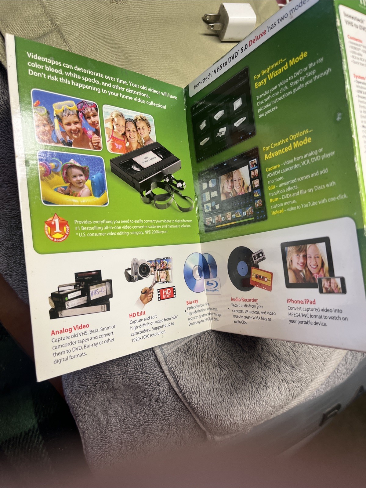 Homestretch VHS To DVD 5.0 Deluxe (Powerful And Effortless Video Conversion)