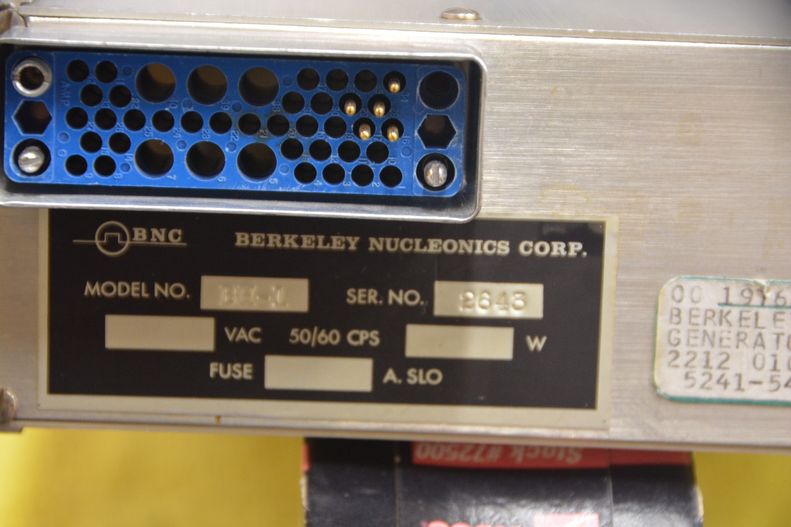 BERKELEY NUCLEONICS BNC BH-1 TAIL PULSE GENERATOR, TESTED