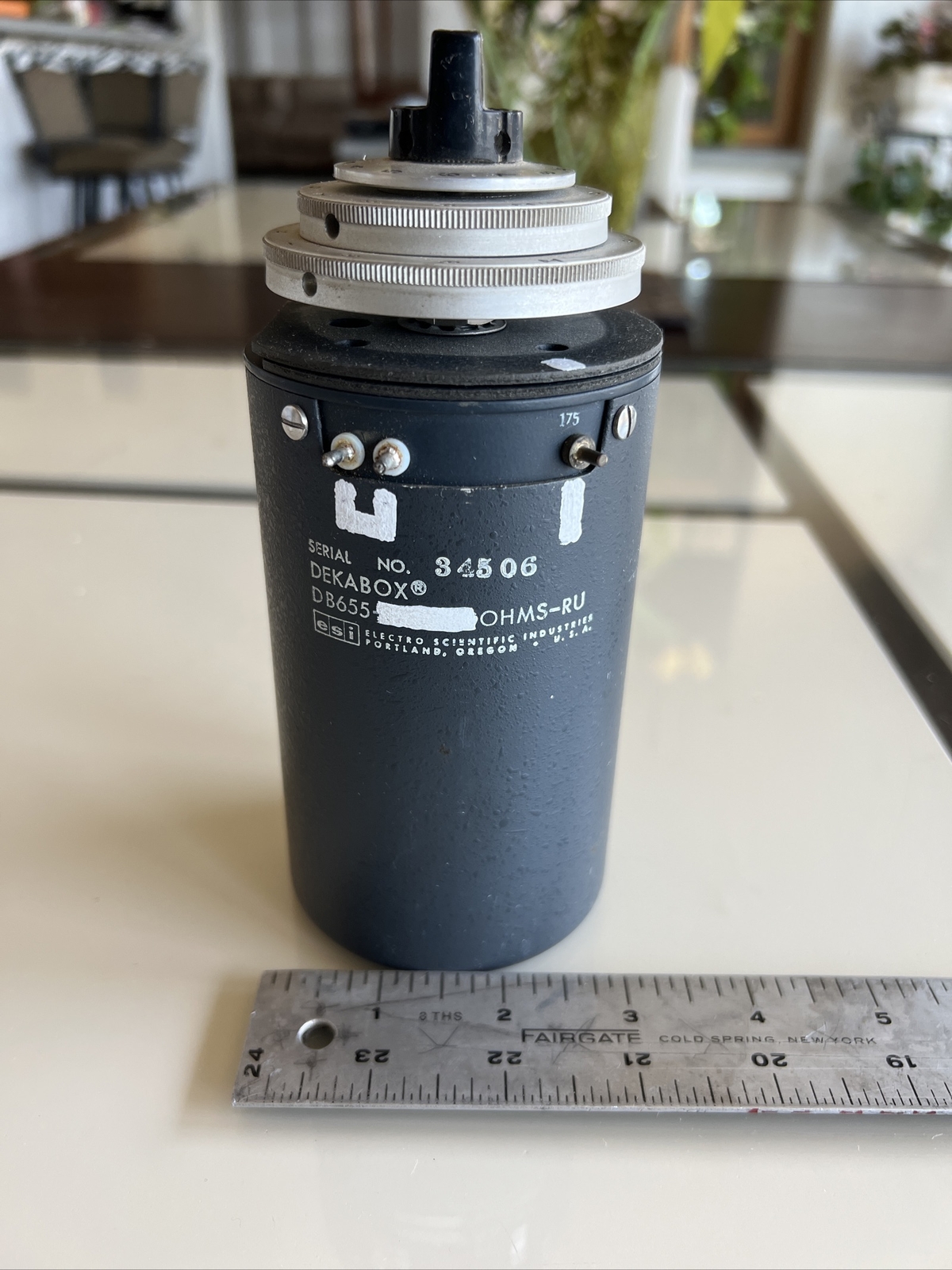 DEKABOX Electro-Measurements, Inc. Model DB-655 Resistor Box
