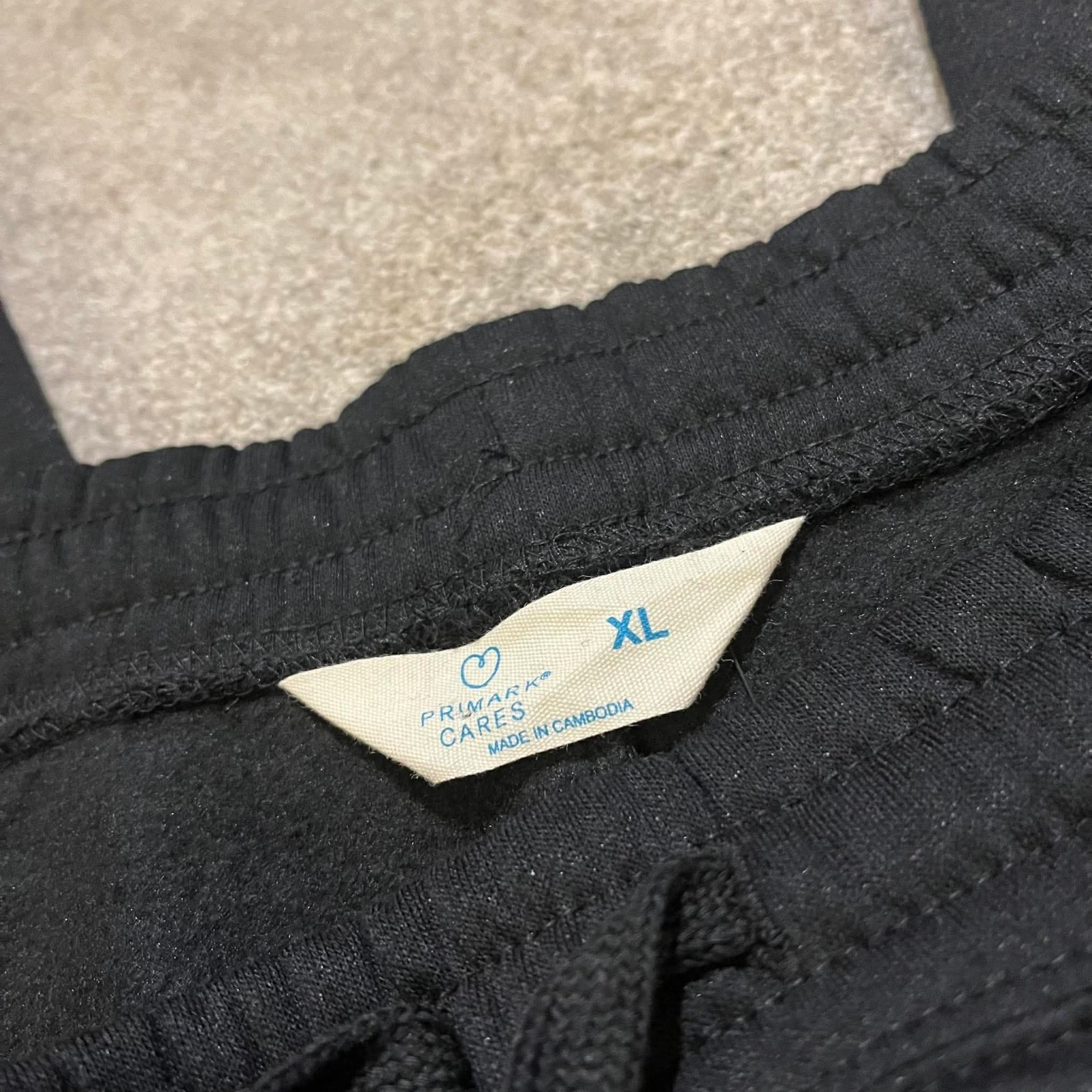 BNWT Primark Regular Fit Black Joggers Size XL