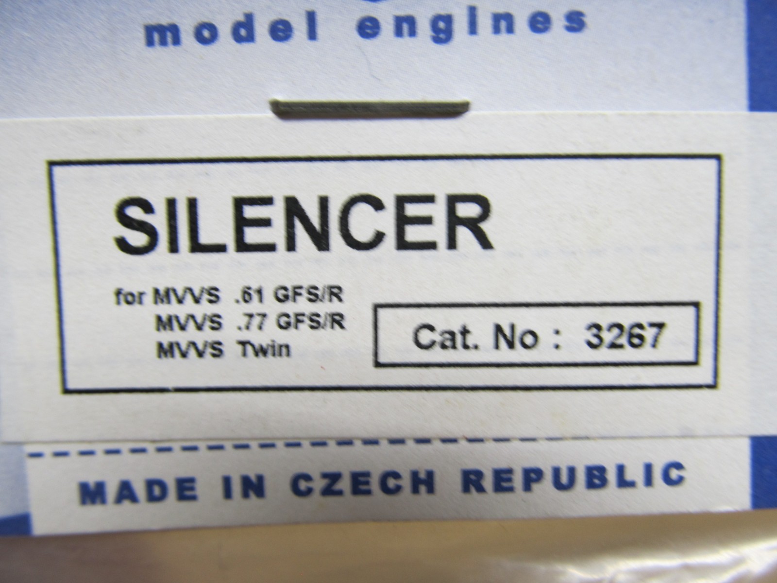 MVVS Model Engines R/C Silencer/Muffler #3267