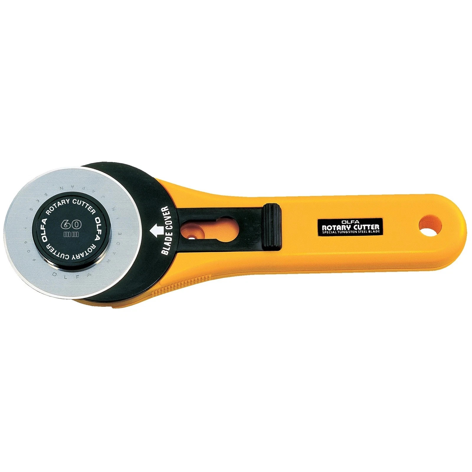 OLFA 60mm Straight Handle Rotary Cutter RTY-3/G #9653 Fabric Quilting FREE SHIP
