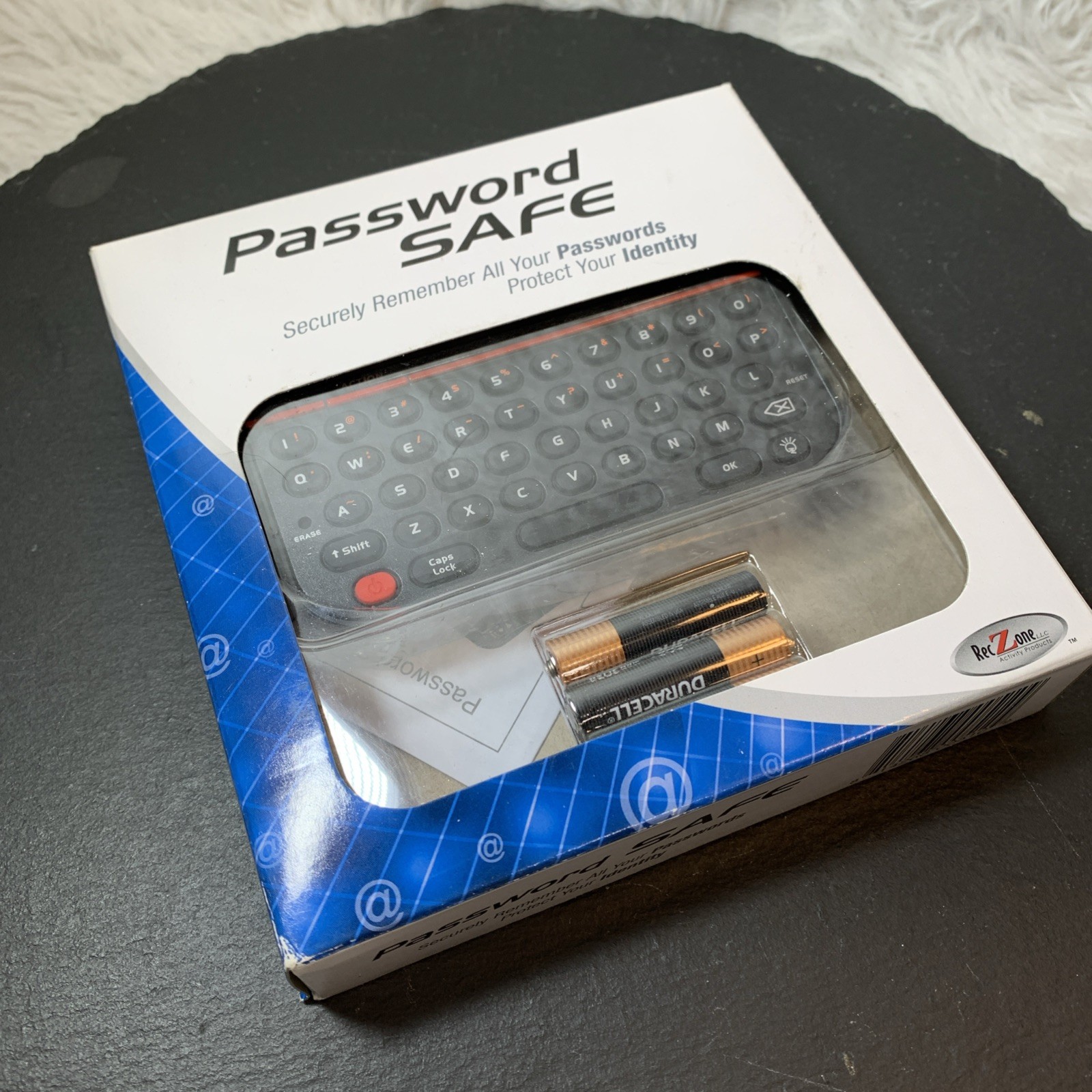 New Password Safe Vault Password Organizer RecZone Model 595