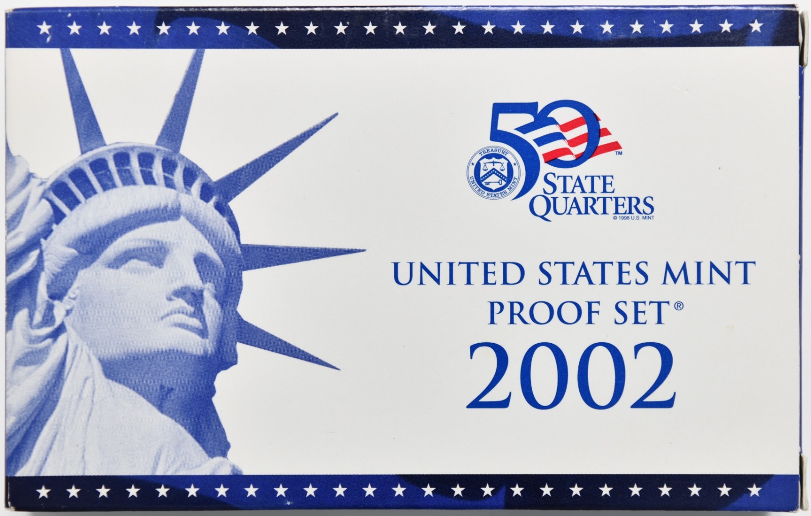 2002 United States Mint Proof Set w/ Box & COA