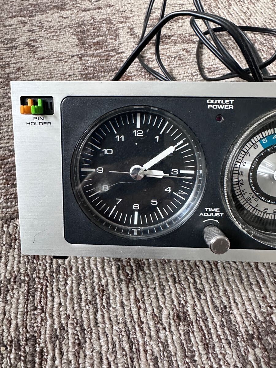 AKAI audio timer RT-100 silver black operation confirmed Good rare