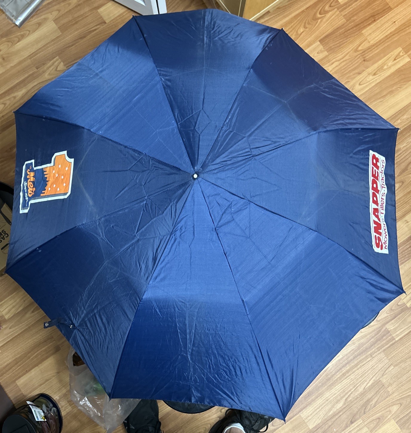 NEW YORK METS Umbrella BLUE FROM SNAPPER