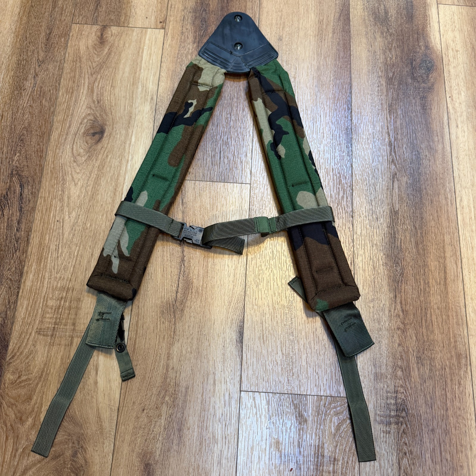 CFP 90 Rucksack Parts Shoulder Straps Only New Old Stock Woodland Camo