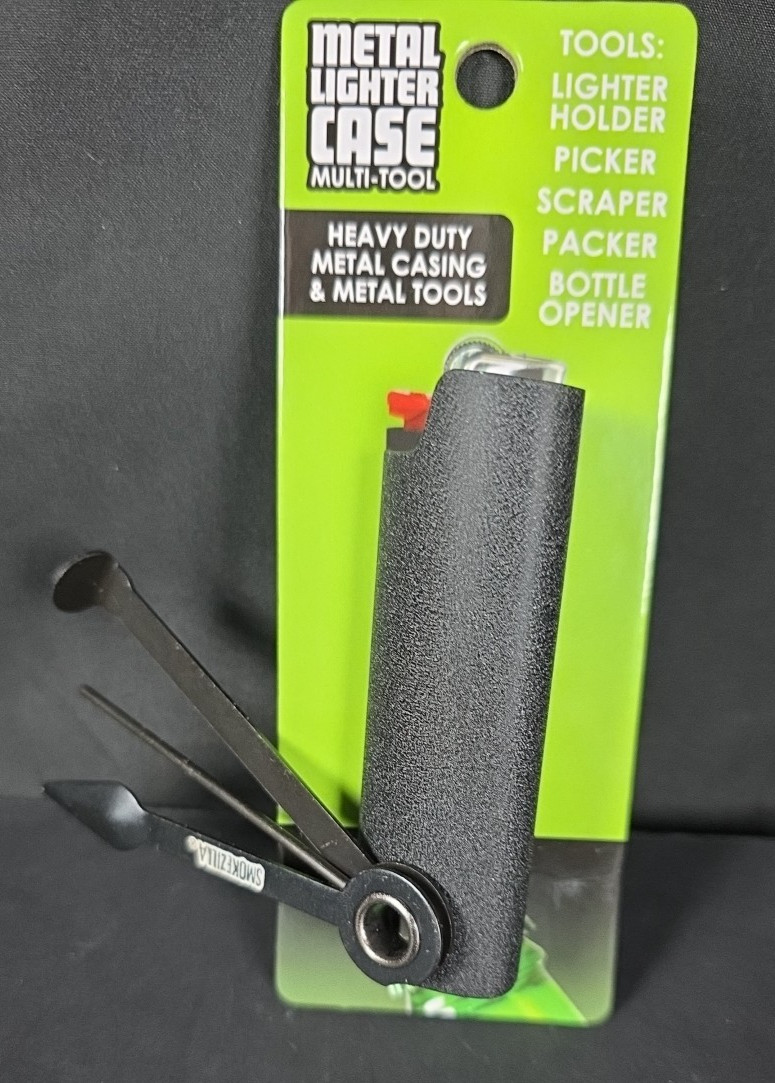 Smokezilla 5-in-1 Lighter Case Holder All Inclusive Smokers Multi Tool