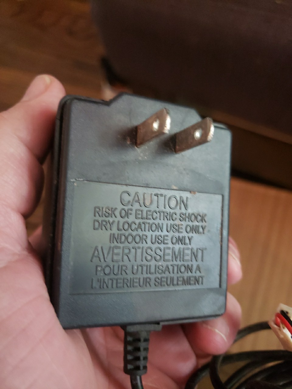 Rain Bird plug-in Class 2 transformer designed for indoor irrigation controllers