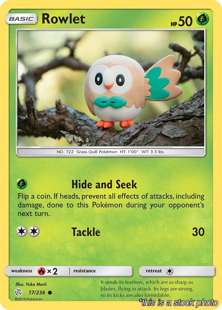 Rowlet - 17/236 - 17/236 - SM - Cosmic Eclipse - LP