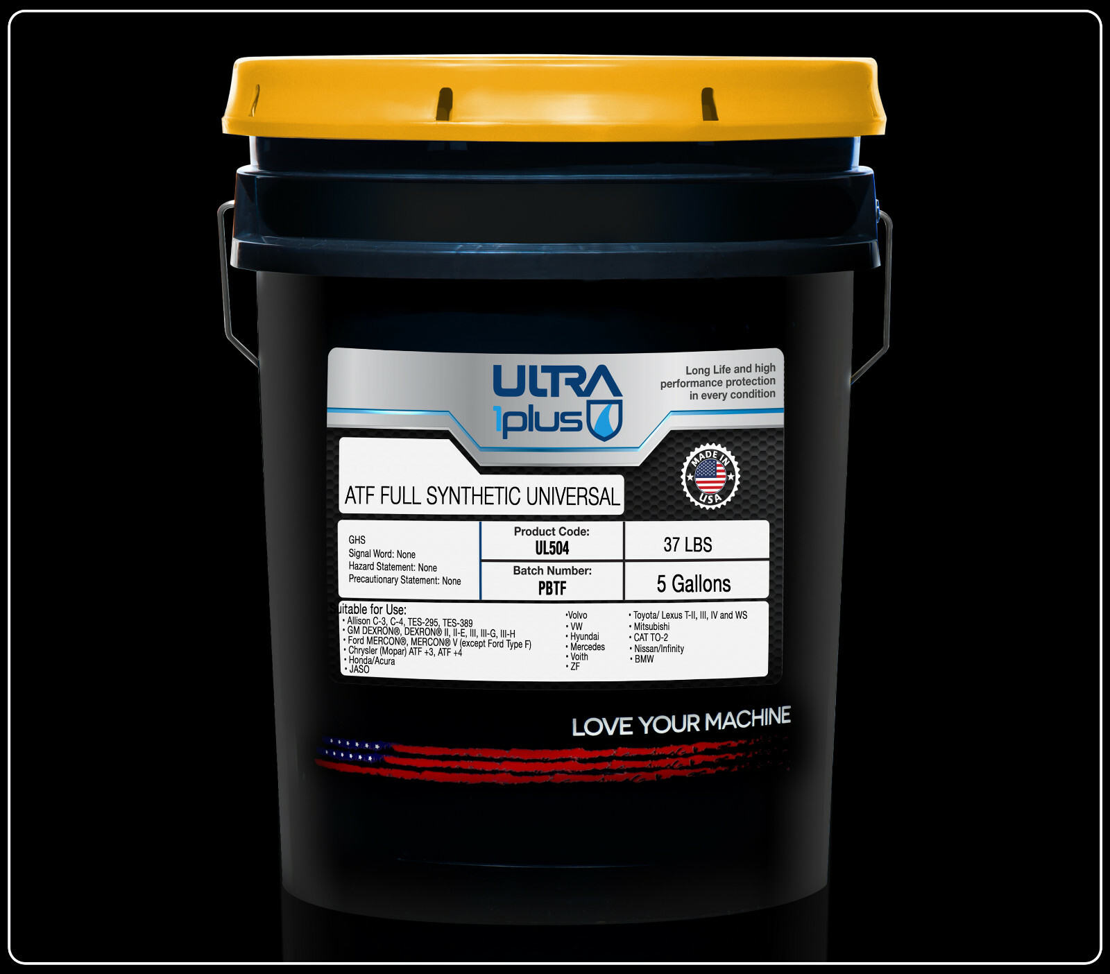 Ultra1Plus™ Automatic Transmission Fluid SYNTHETIC ATF UNIVERSAL | 5 Gallon Pail