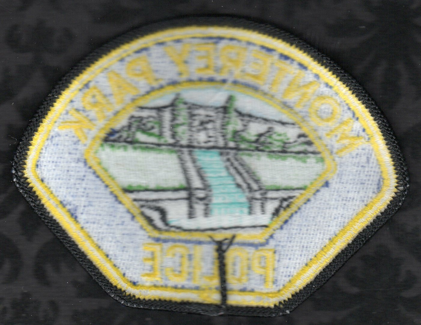 👀😍😜👌 Monterey Park California Shoulder Patch