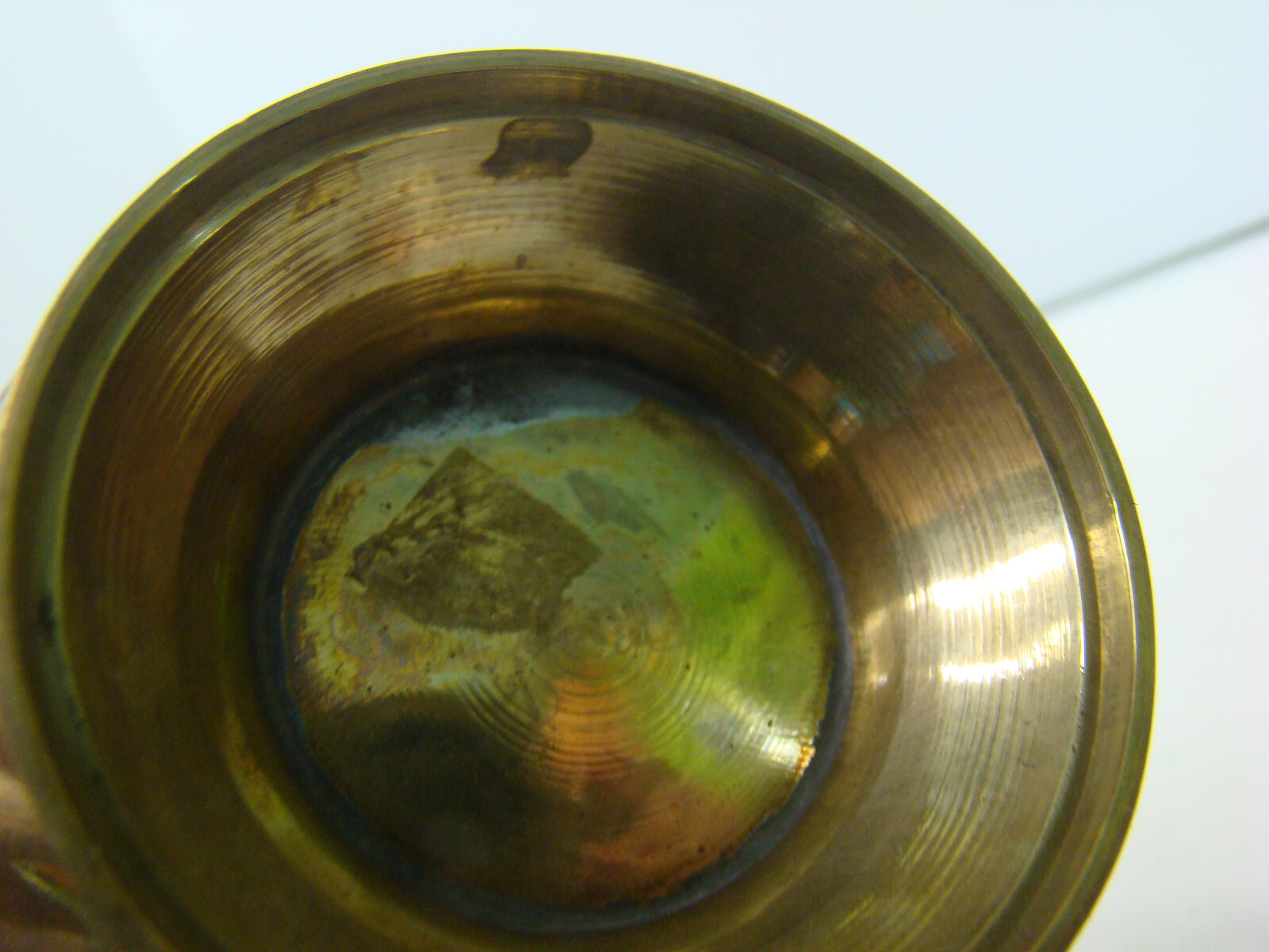 Vintage Solid Brass Basket Dish with Movable Handle trinkets candy