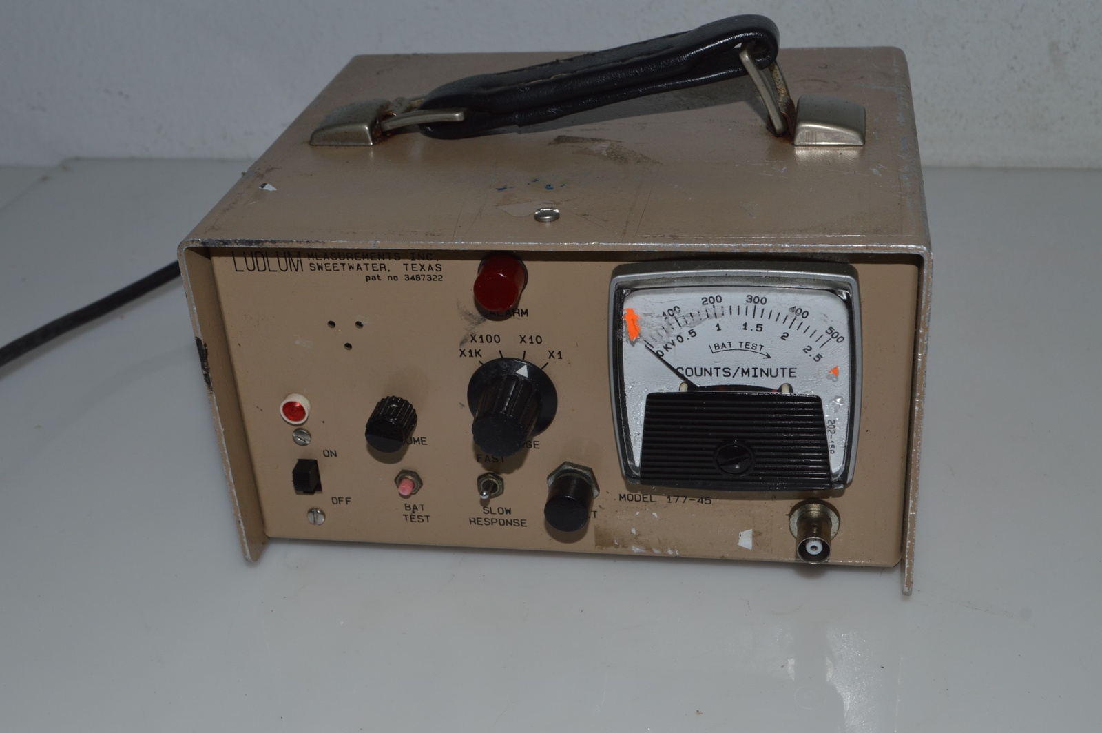 LUDLUM MEASUREMENTS INC MODEL 177-45 (GR18)