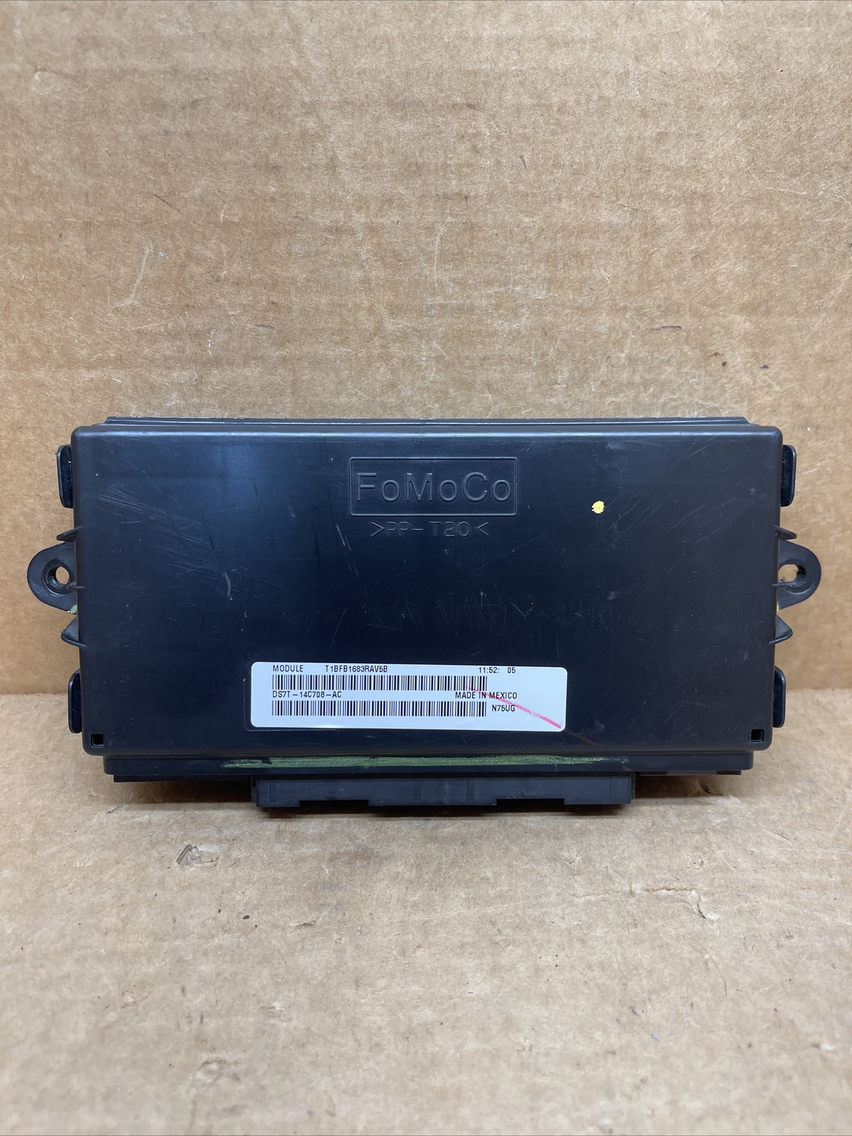 2013 FORD FUSION  FRONT  SEAT MEMORY MODULE DS7T14C708AC