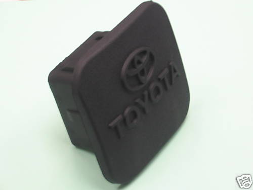 TOYOTA FACTORY BLACK RUBBER HITCH COVER FOR 2 INCH RECEIVER PT228-35960-HP