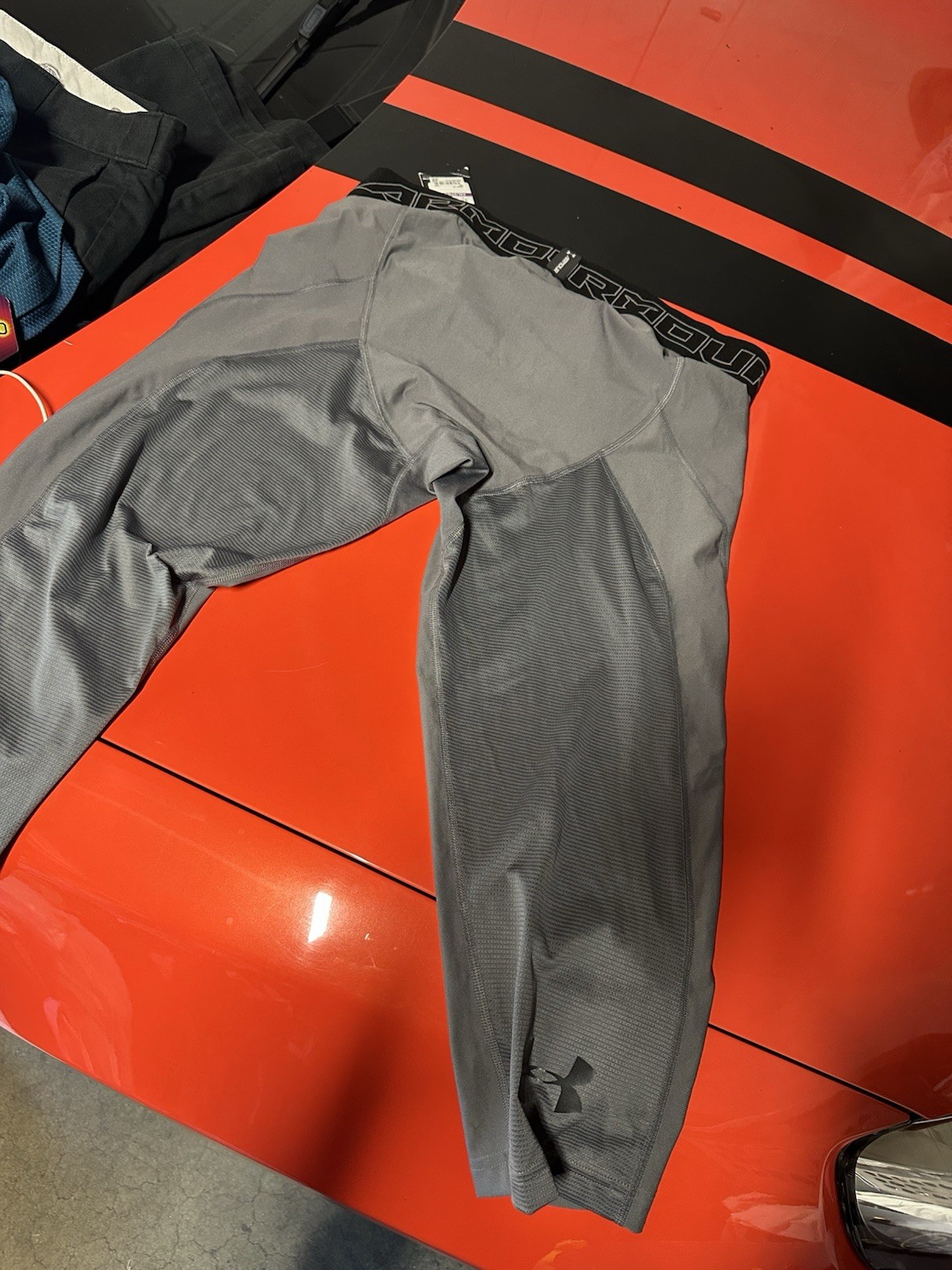 Under Armour HeatGear Compression Base Layer Bottom Gray XXL