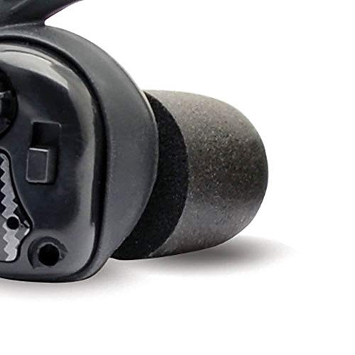 Wireless NRR25dB Electronic Sound Suppression Hearing Protection Earbuds Black