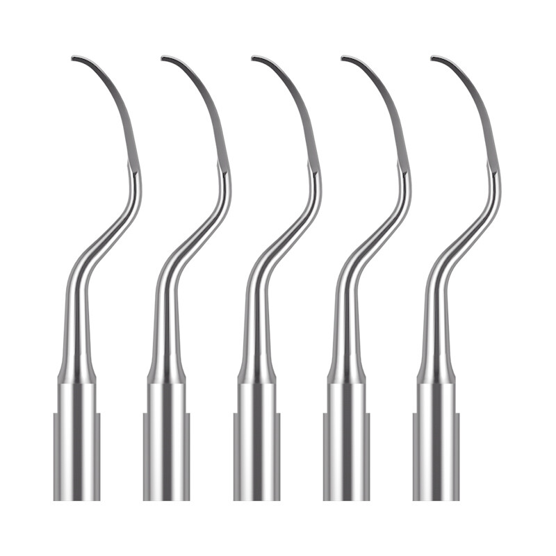 H3 Dental Ultrasonic Perio Scaling Tips Fit Satelec DTE Scaler Handpieces, 5pcs