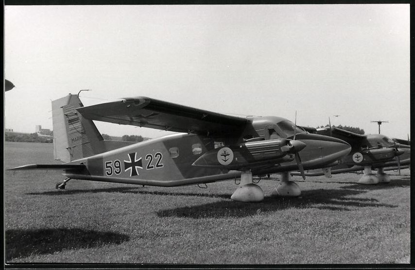 Photography Aircraft Dornier Do 28, Zweimotoriger Hochdecker Navy, Identifier